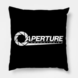 New Aperture Laboratories logo Pillow