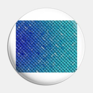 3D abstract blue pattern in the style of lattice characters It's like a braided Pin