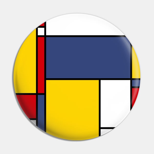 Colorful Minimalist Art Pin by ShopBuzz