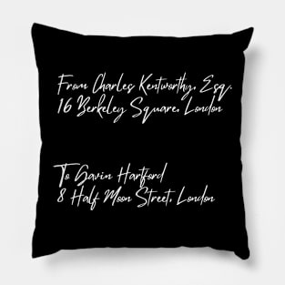 Letter to Half Moon Street Pillow