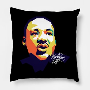 Martin Luther King on WPAP art #2 Pillow