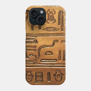 Hieroglyphs 001 Phone Case