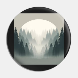 Misty Pines: The Whispering Forest Pin