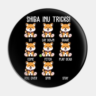 Shiba inutricks Pin