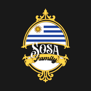 Sosa Family - Uruguay flag T-Shirt