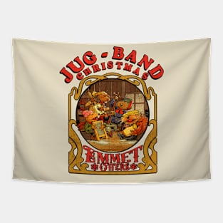 Jug Band Christmas -  Emmet Otters - 1977 Vintage Tapestry