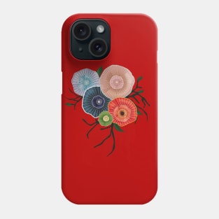 Abstract flower design Phone Case