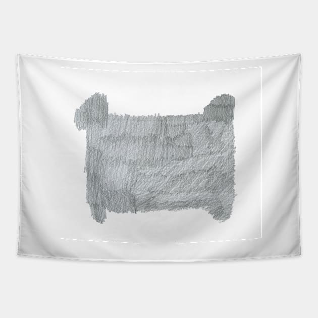 Graphite Credit Card Tapestry by ellenmueller