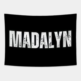 Madalyn Name Gift Birthday Holiday Anniversary Tapestry