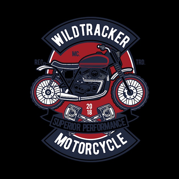 Wild Tracker, Vintage Retro Classic by CoApparel