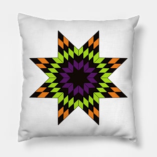 Halloween Star quilt pattern Pillow