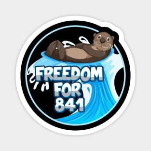 Freedom for 841 Otter Magnet