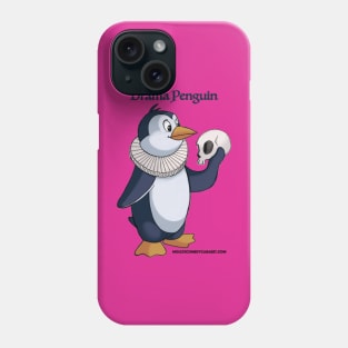 Molly's Comedy Cabaret Drama Penguin Phone Case