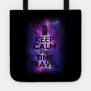 Keep calm and time travel Tote
