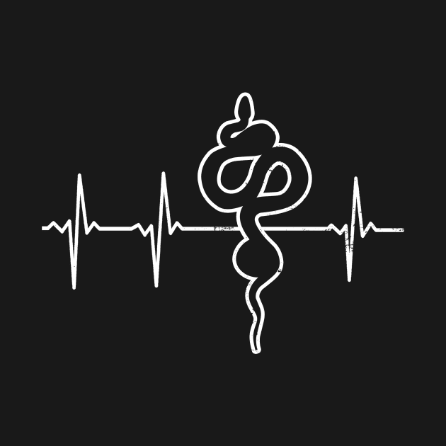 Boa Snake Shirt | Heartbeat ECG Gift by Gawkclothing