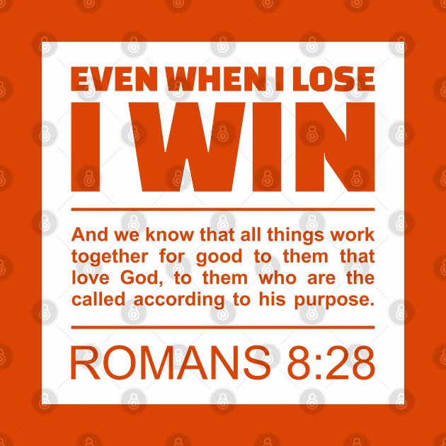 Romans 8:28 - Love of God - Bible Scripture by Vector-Artist