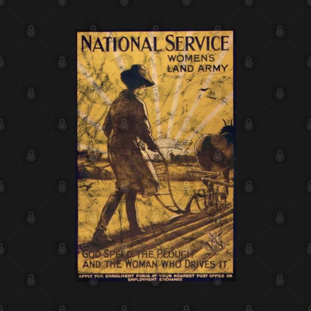 National Service - Women's Land Army by Slightly Unhinged