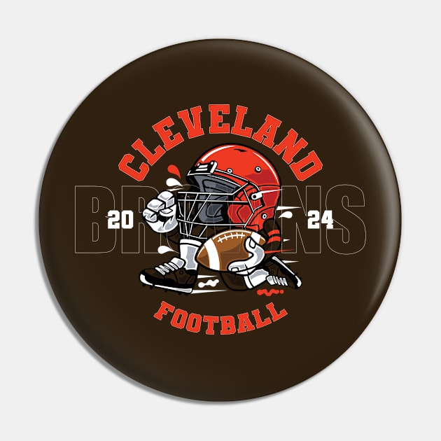 Cleveland Football Pin by Nagorniak