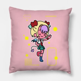 Student Devil is back to school Pillow