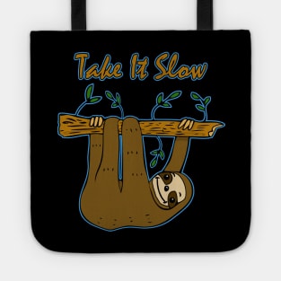 Take It Slow Sloth Tote