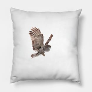 Incoming - Great Grey Owl Pillow