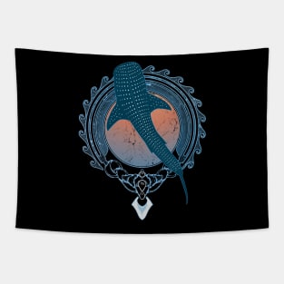 Whale Shark Polynesia Tapestry