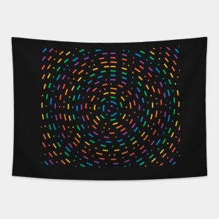 Rainbow Twirls Tapestry