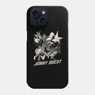 Jonny Quest -monochrome Phone Case