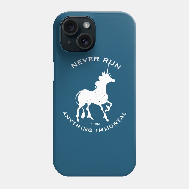 Never Run.. Phone Case by CKline