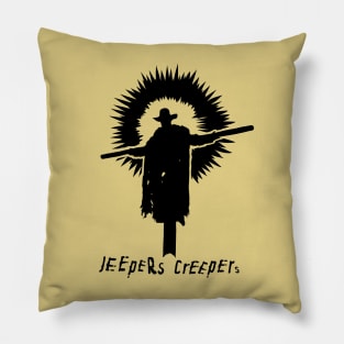 Jeepers creepers scarecrow Pillow