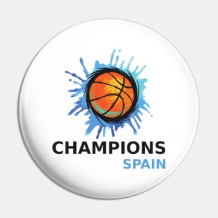 Spain - Basketball World Champion Pin