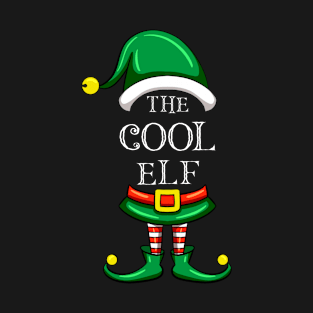 The Cool Elf Matching Family Christmas Pajama T-Shirt