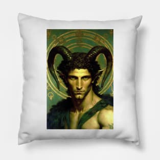 Aries - The Ram - First Sign of the Zodiac Pillow