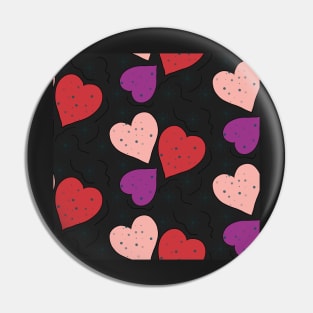 Hearts and Stars Pin