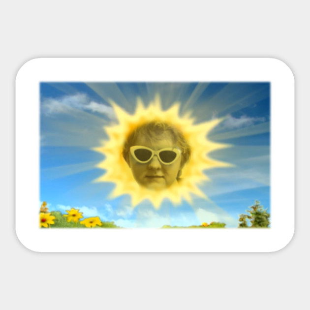 Lewis Capaldi As The Teletubbies Sun Lewis Capaldi Sticker