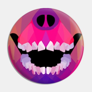 Rainbow Skull Pin