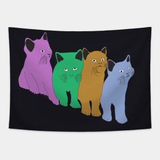 Funny Cats Musical gifts Tapestry