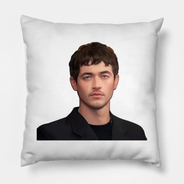 Tom blyth Pillow by Strange-desigN