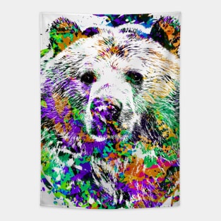 Brown Bear Animal Wild Forest Jungle Nature Tapestry