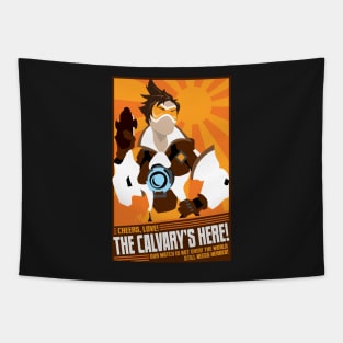 The Calvary Is Here Tapestry