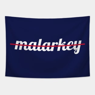 No Malarkey Biden 2020 American Presidential Election Democratic Design Tapestry