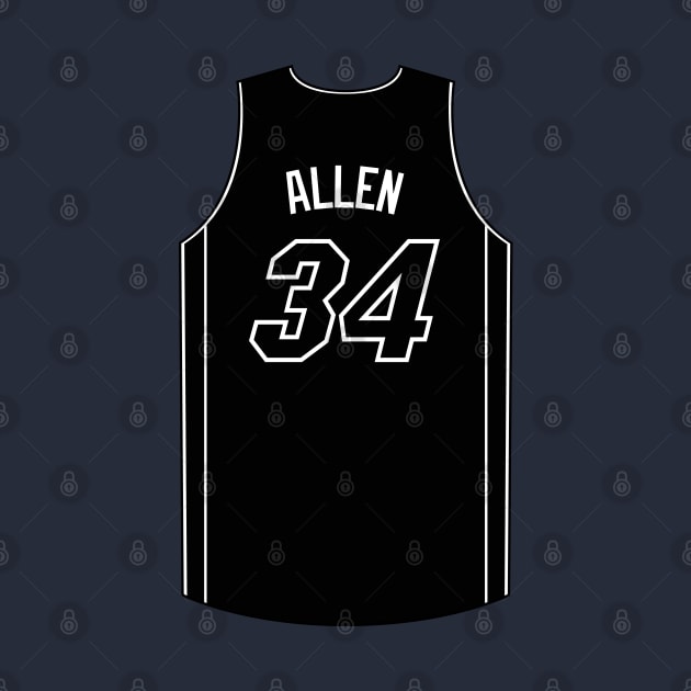 Ray Allen Miami Jersey Qiangy by qiangdade