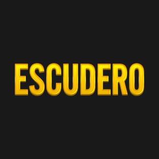 Escudero Family Name T-Shirt