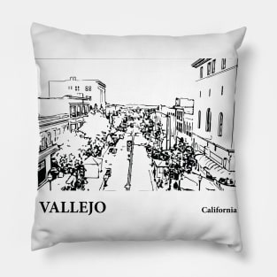 Vallejo California Pillow