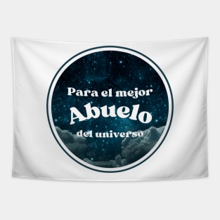 Para el mejor Abuelo del Universo. Idea de regalo para papá en su día. Día del Padre Tapestry