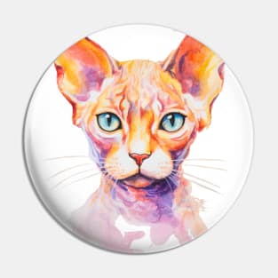 Devon Rex, sphynx cat Pin