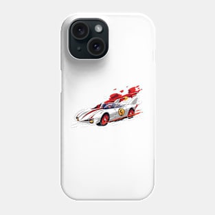 Mach 5 car - Speed Racer Phone Case