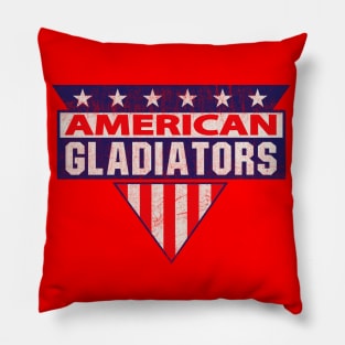 American Gladiators Worn Pillow