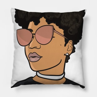 Black Woman Swagger Pillow