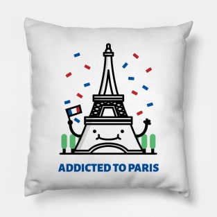 Addicted to paris Pillow